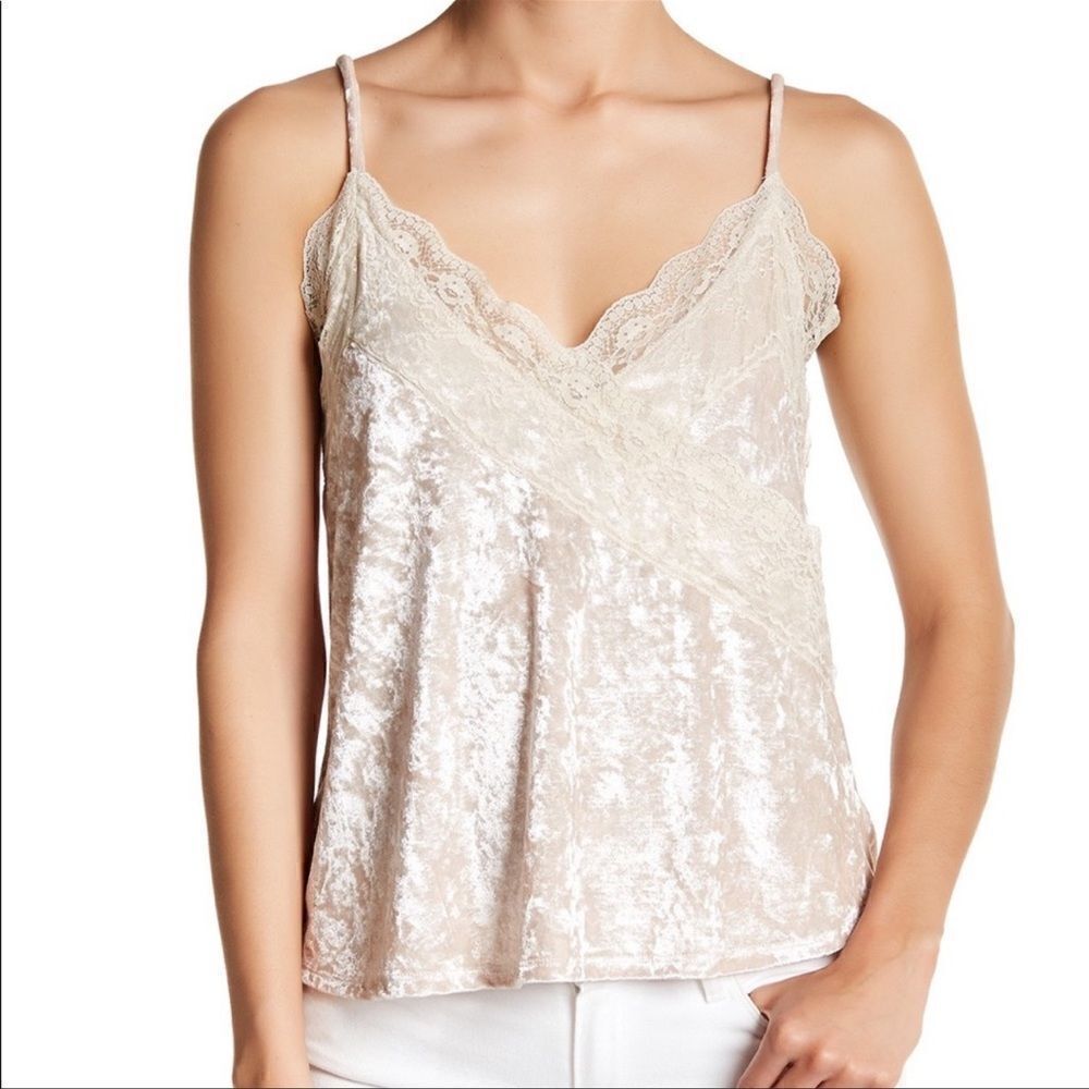 Madison & Berkeley Velvet Cami